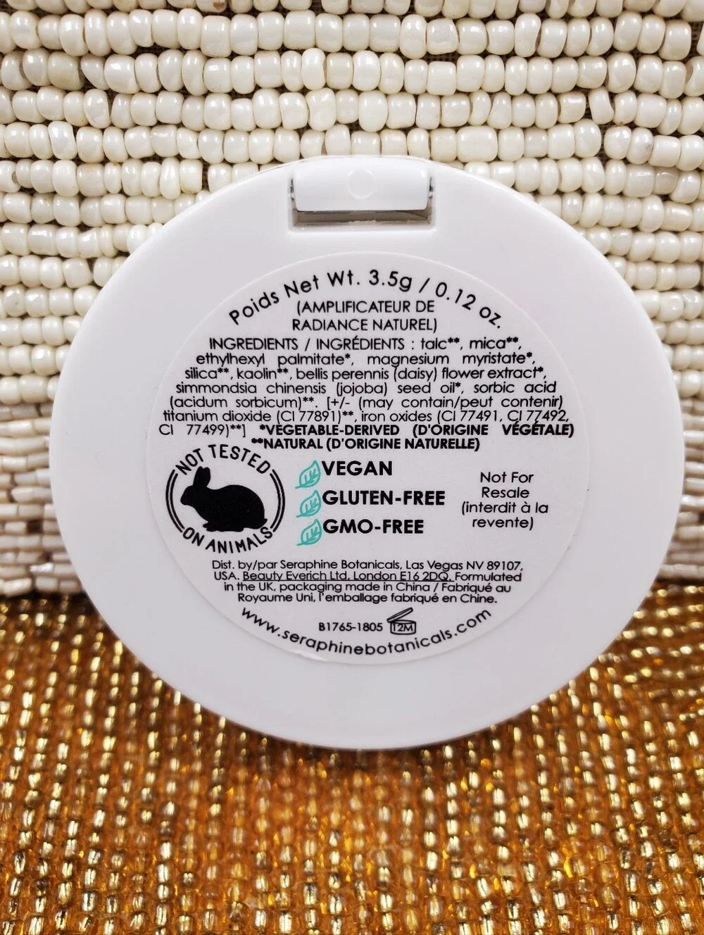 Daisy + Pearl Natural Radiance Booster Cheek Blush Seraphine Botanicals New